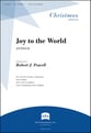 Joy to the World Unison choral sheet music cover